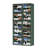 10-Tier Dustproof Shoe Organizer with Clear Magnetic Doors, Portable Collapsible Shoe Cabinet for 40 Pairs, Tool-Free Assembly Entryway Shoe Rack (Green)-934939424-923489101