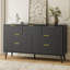 Ensemble de chambre à coucher 3 pièces (1 commode + 2 tables de chevet)-18566798