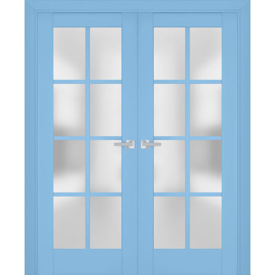 Portes françaises en bois givré Veregio
