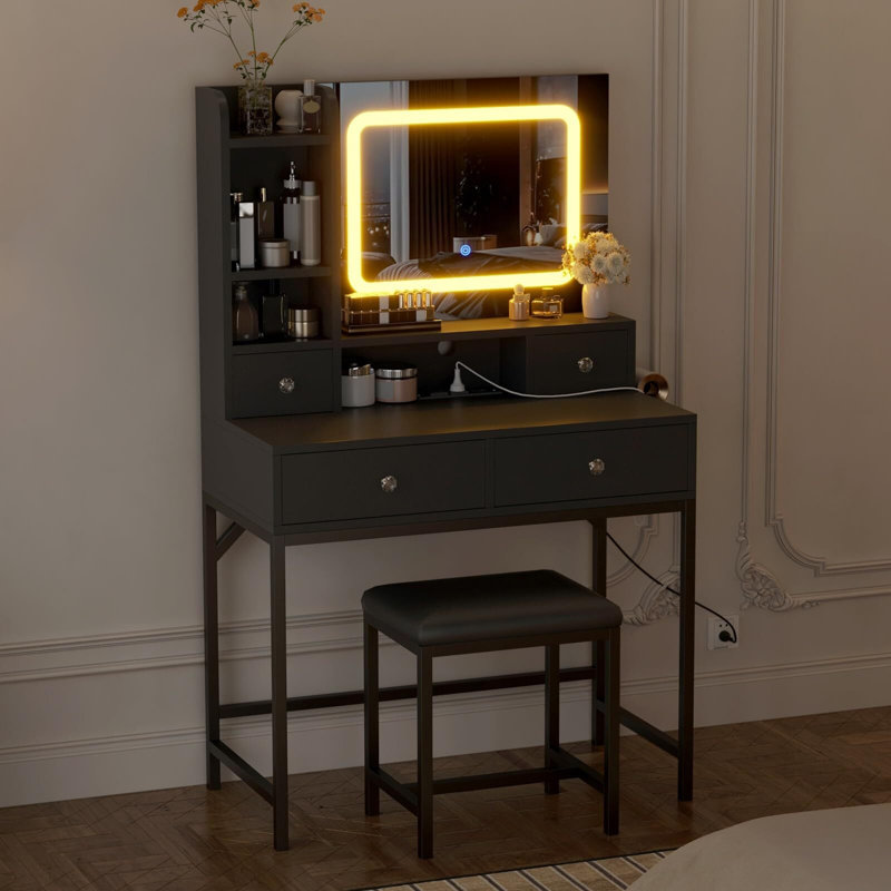 Dressing Table with Mirror