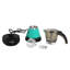 Machine à espresso électrique 3 ou 2 tasses, bleu sarcelle-133058745-133058742