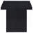 Exeter Black Square End Table