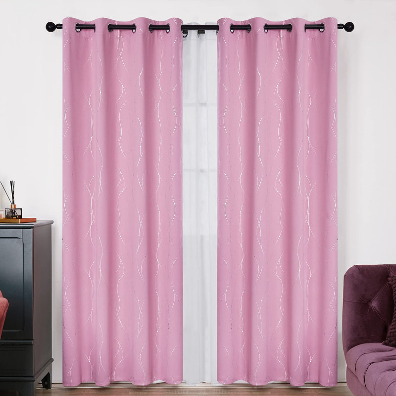 Corrianna Blackout Curtain Pair
