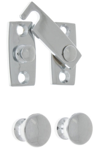 Shutter Bar Kit, Polished Chrome