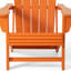 Chaise Adirondack en poly PEHD avec porte-gobelet Lucus-694082743
