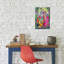 Krishna & Radha Hindu Gods - Print on Canvas-56675990-50017776
