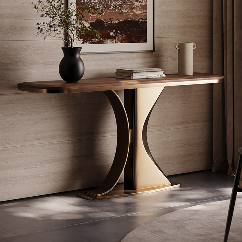 Console Modern Modern Art minimaliste, 33.46" H x 62.99" W x 13.78" D