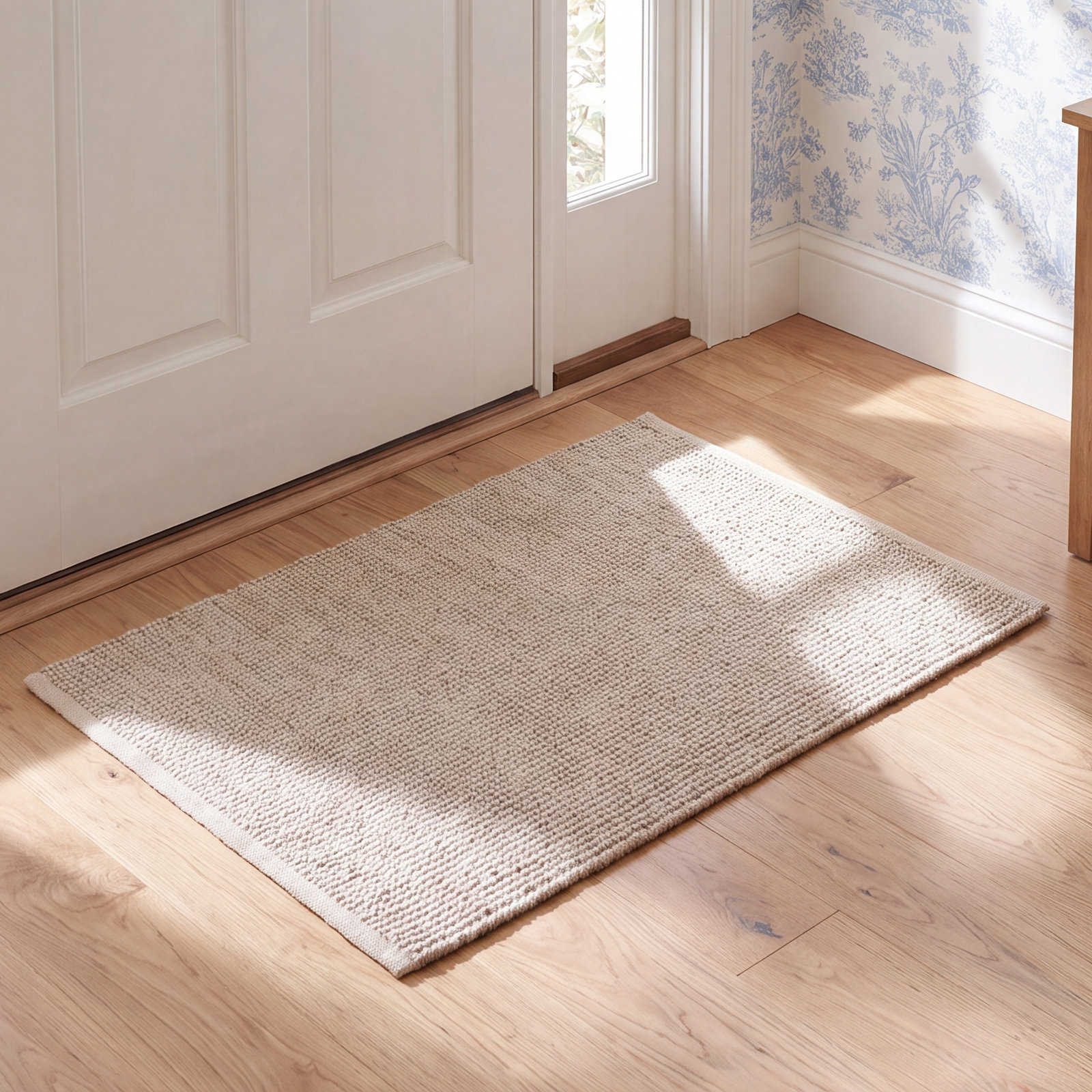 Vedaline Hand-Woven Rug, Rectangle 2' x 3'