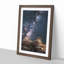 Starlight over Desert Rocks - Framed Print-55615537-55615538