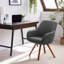 Fauteuil rembourré pivotant-460178192-457353159