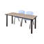 Plateau de table Kee et chaises empilables 2 M-1640426310-1640426430-1640426307