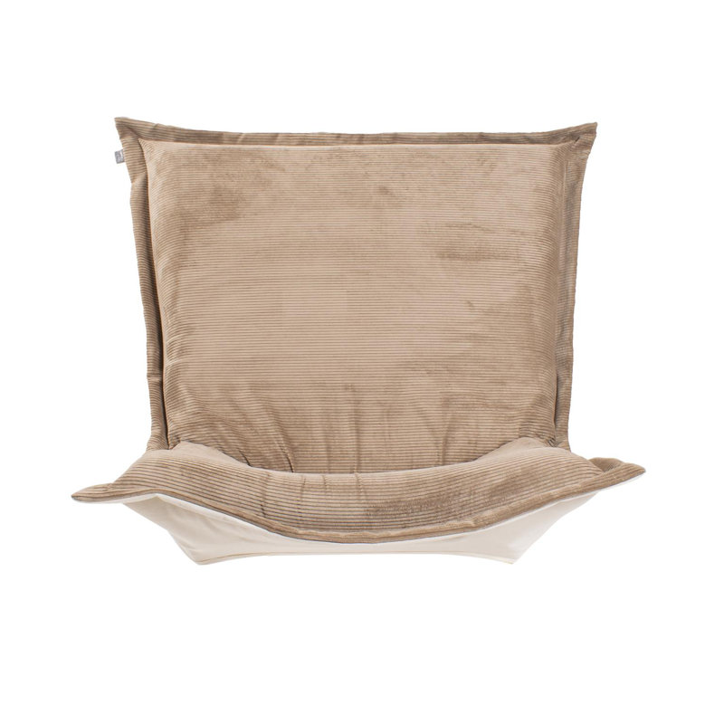 Puff Chair Cover & Cushion Pana , Sand/Natural