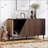 Modern Walnut Cabinet