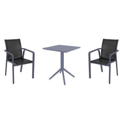 Farrah 24" Patio Bistro Set