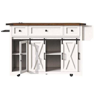 144.4 cm W Kitchen Island with
