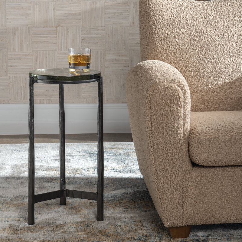 Glass End Table