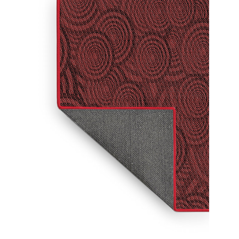 Performance Wool Abstract Indoor Rug, Rectangle 5' x 8'