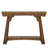 41 Inch Wood Console Table Behind Couch, 3-Tier Small Entryway Table With Storage, Farmhouse Narrow Sofa Table For Hallway, Living Room, Rustic Brown
