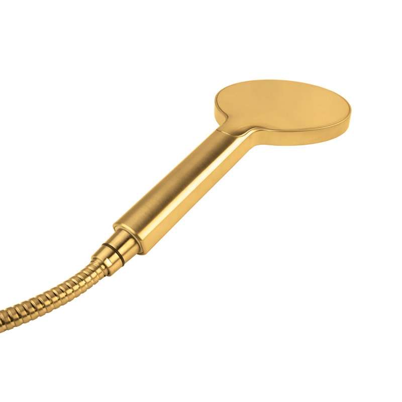 Flou 4160 Hand Held Shower Head, Brushed Gold