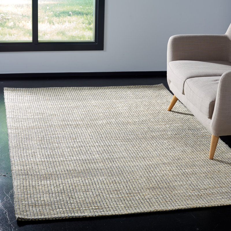 Zaragoza Hand Woven Performance Solid Color Rug, Rectangle 5' x 8'