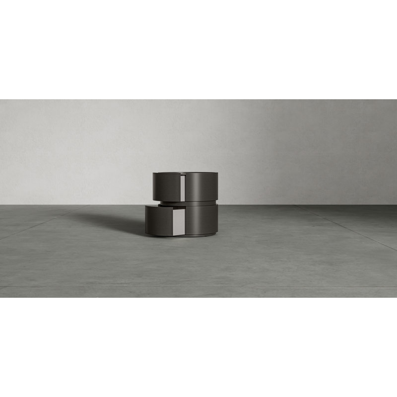 Table de chevet Kastalla, Noir