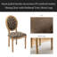 Chaise de salle à manger en similicuir-114233003
