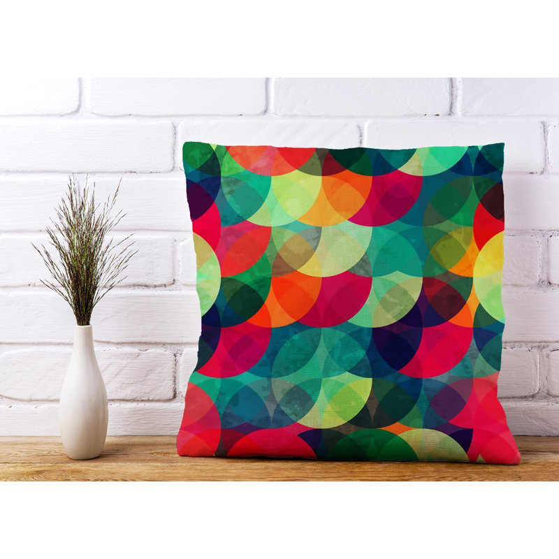 Flemington Geometric Square Cushion