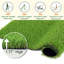 Indoor/Outdoor Thick Pile Artificial Grass Turf Rug – Lush, Realistic Look, Customizable Size for Patios, Balcony, or Backyard-116281184
