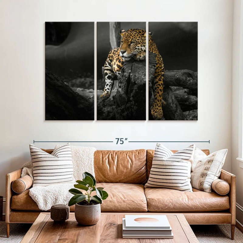 Brampt Pop Jaguar, 42" H x 65" W