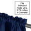 Stripe Striped Semi-Sheer Rod Pocket Curtain Panels-72235209