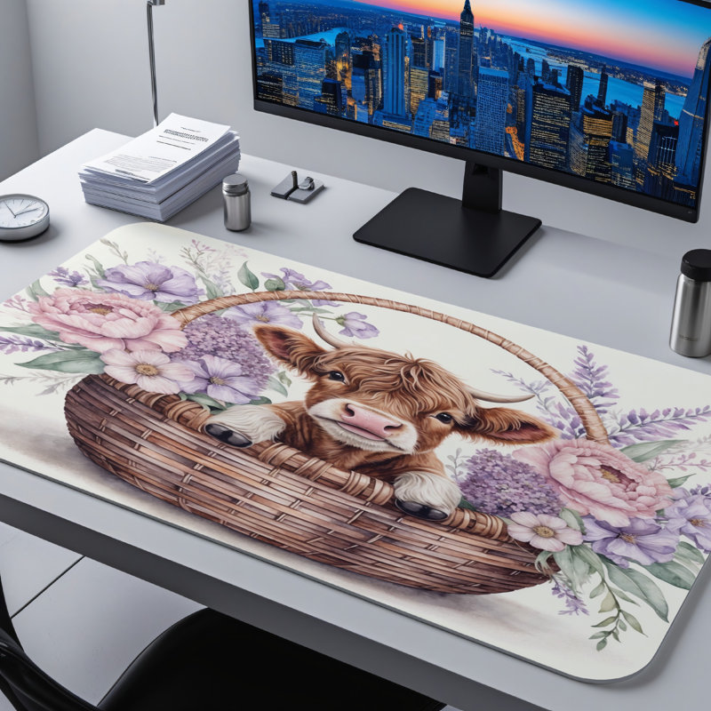 Polyester Desk Pad, 23.6x13.8