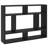 vidaXL Wall Shelf Hanging Floating Storage Rack Living Room Engineered Wood-2104759617