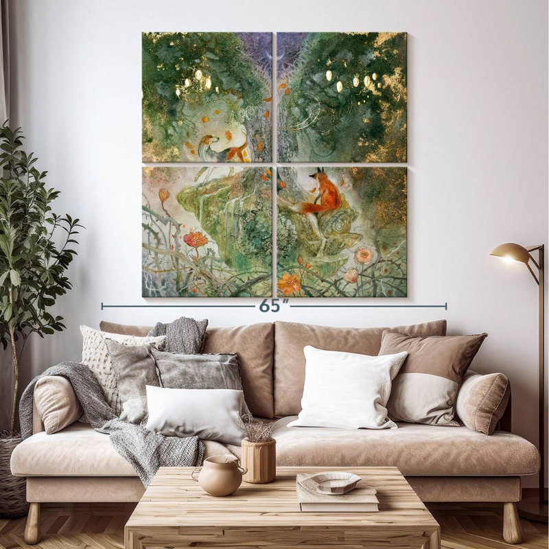 Kelan The Strands That Bind, 50'' H x 50'' W