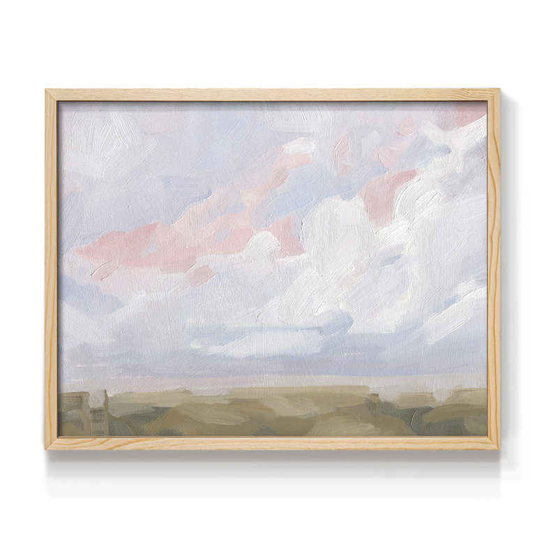 Sandbridge Beach I - Reproduction encadrée - Restickable, Naturel, H 16 po x l 20 po