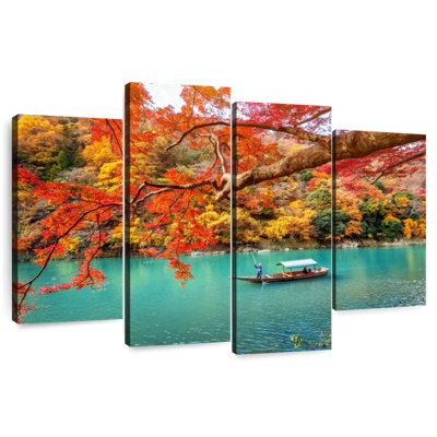 Lynelle Arashiyama Autumn Boats
