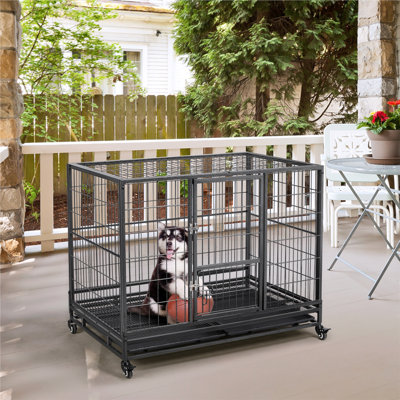 Caisse roulante pour animaux 43 po Selina