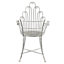 Fauteuil d'appoint en fer 23 x 22 x 38 po