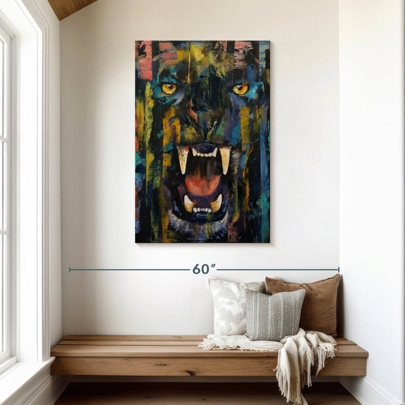 Brampt Black Panther Vibrant, 45" H x 30" W