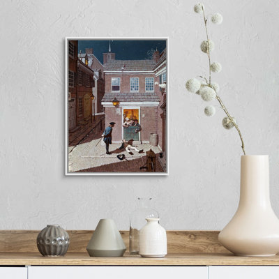 «The Tavern», art mural sur toile
