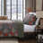 Eddie Bauer Block Patchwork Cotton Reversible Green Quilt Set-101180153