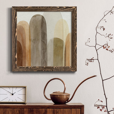 «Desert Watercolor Arches I», toile encadrée de qualité supérieure - prête à être accrochée