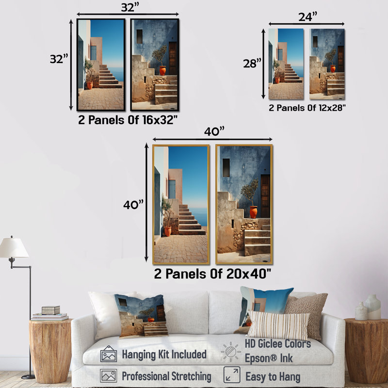 Ensemble de 2 décorations murales bouddhistes, H 28 po x l 25 po, Cadre flottant noir