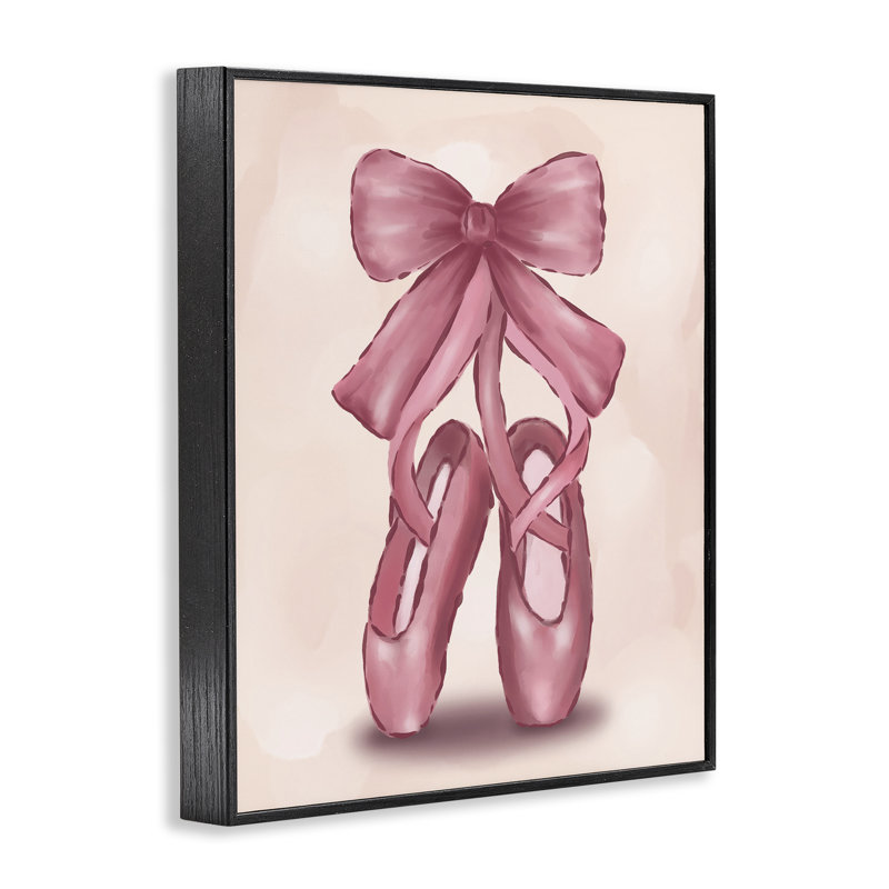 Art de la giclée encadrée de ballerines par Hey Bre! Creative Studio, H 30 po x l 24 po, Giclée encadrée noir minuit