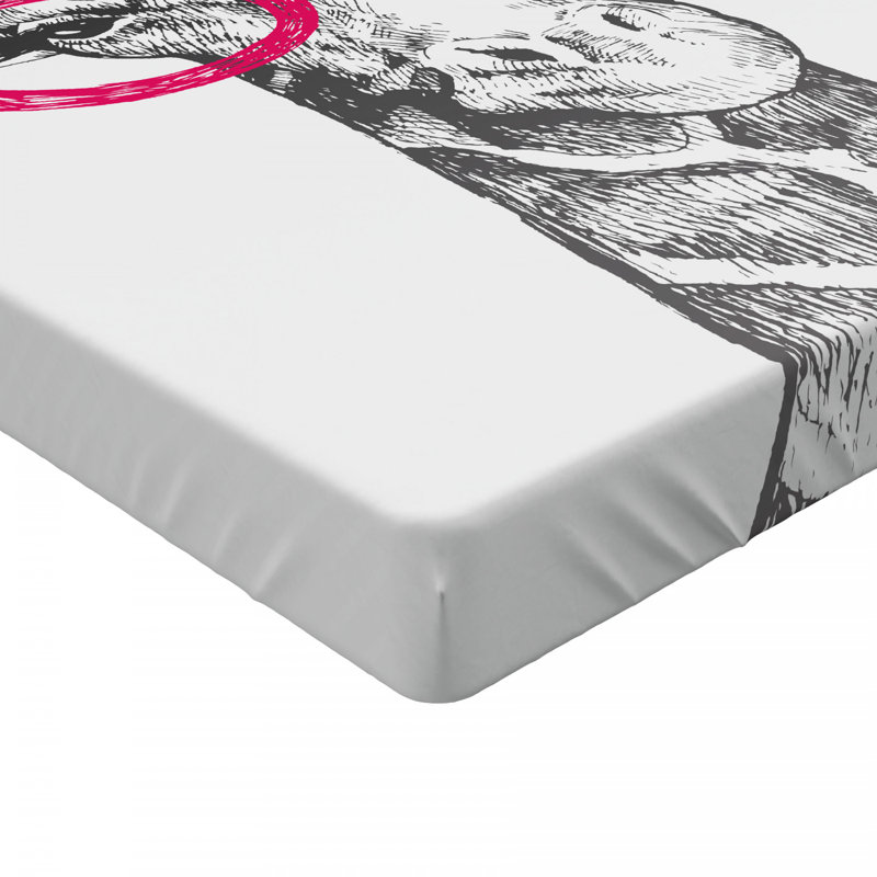 Microfiber Fitted Sheet, Twin Fitted Sheet