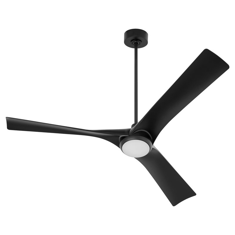 Ventilateur de plafond Kever 58, Noir