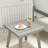1-Piece Aluminum Outdoor Side Table