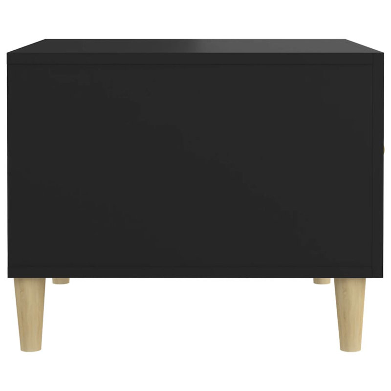 Cuevas Three Leg Coffee Table, Black