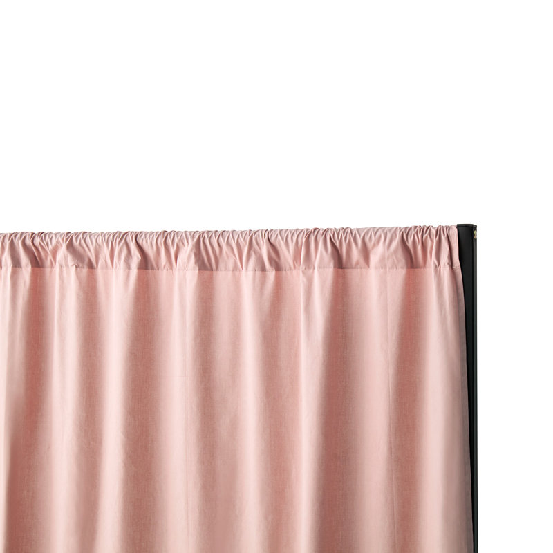 Cloison d'intimité avec rideau extensible Nurgul Don't Look at Me Basics, Rosé assombri