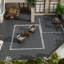 Paquet de tuiles de patio pour terrasse en bois et en plastique 22 WPC-121238351