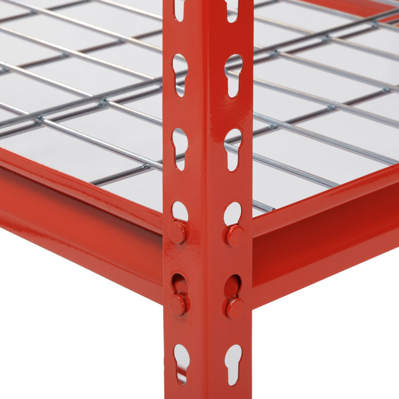 Steel Adjustable Shelving Unit, 72" H x 60" W x 24" D